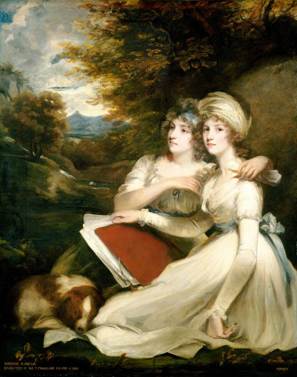 Frankland-søstrene av John Hoppner