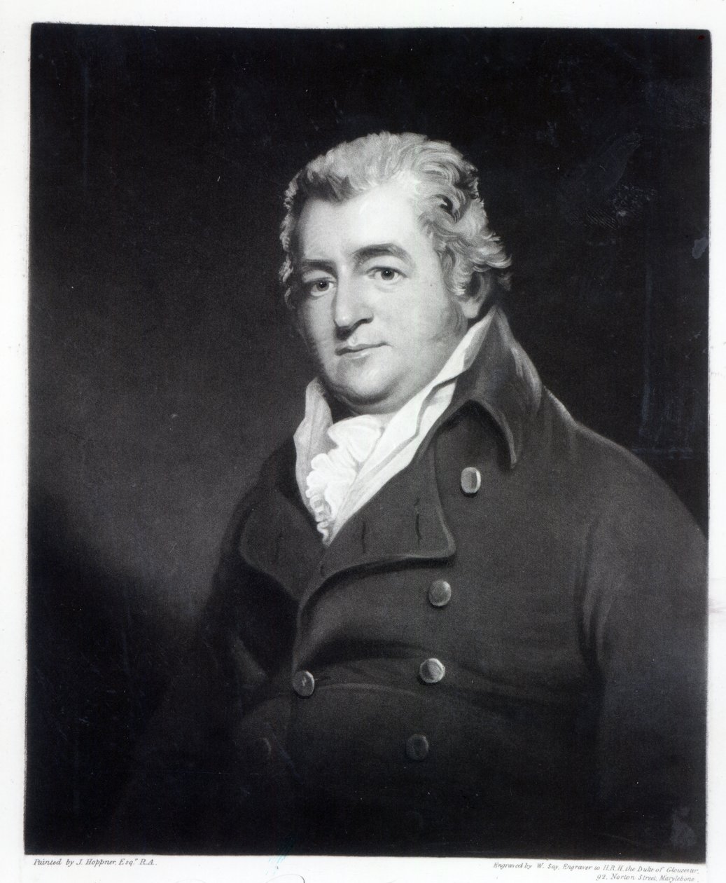 Walter Ramsden Fawkes, gravert av William Say (mezzotint) av John Hoppner