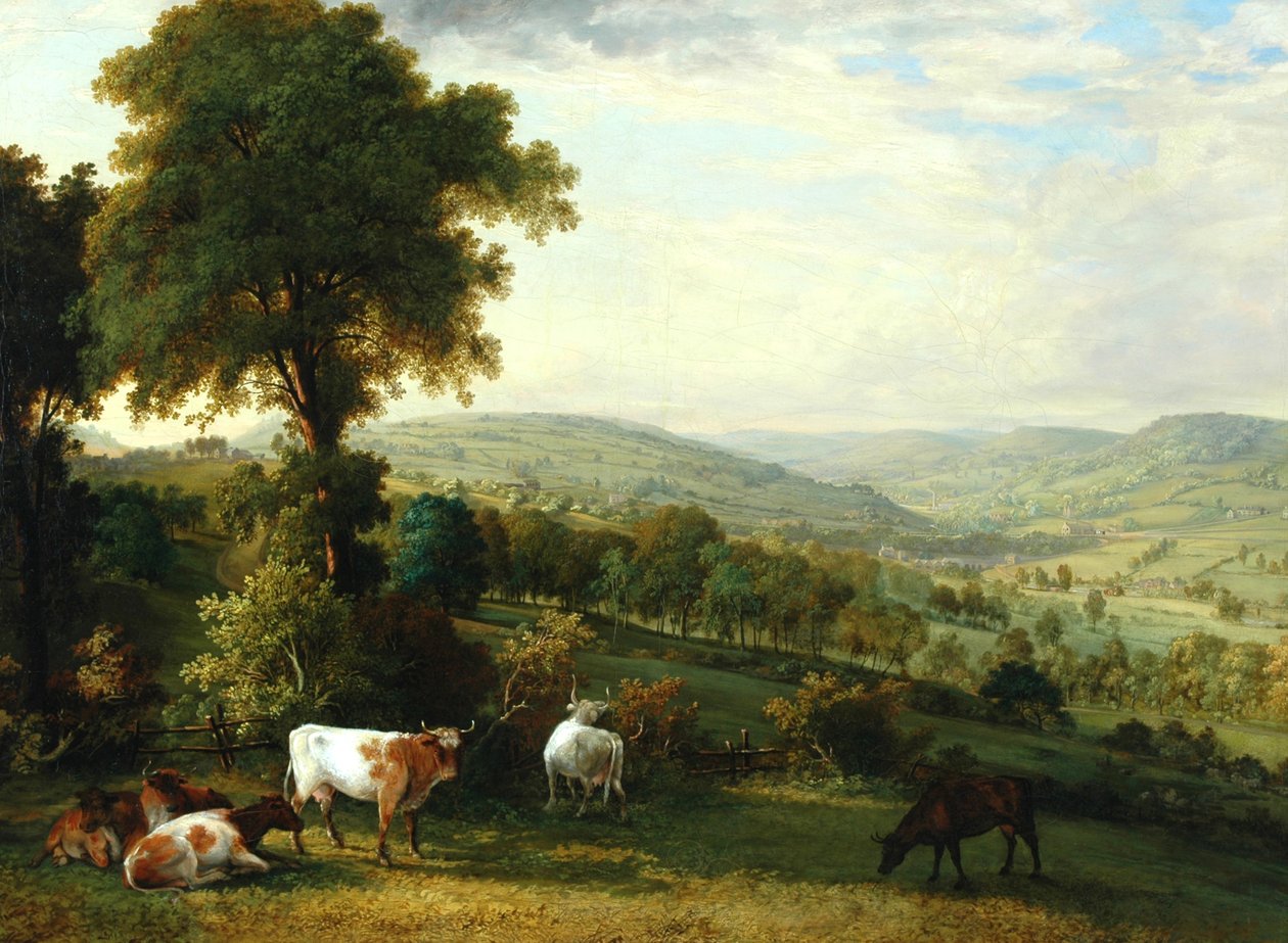 Utsikt over Shibden-dalen av John Horner