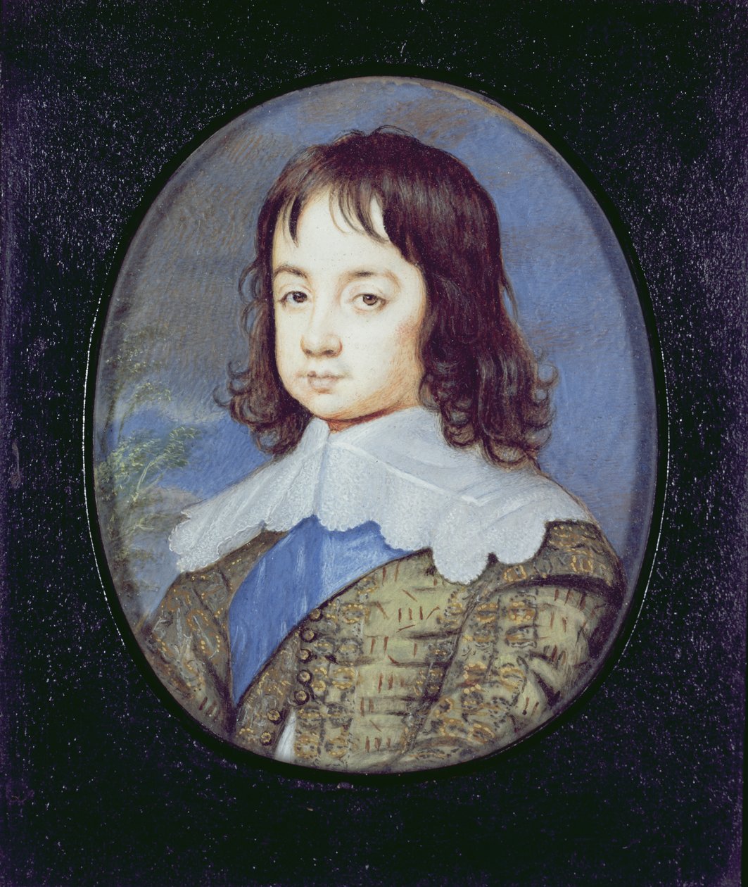 Karl II (som barn), ca. 1640 av John Hoskins