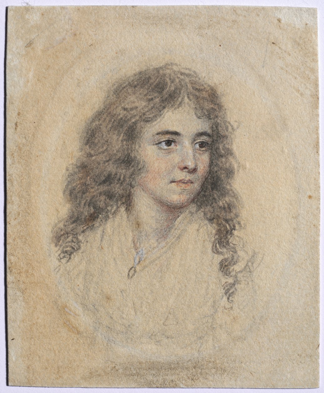 Portrett av Anna Maria Woolf, født Smart av John I Smart