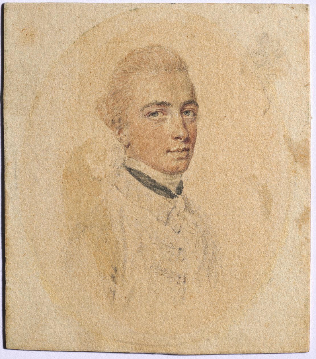 Portrett av en mann, ca. 1775. av John I. smart