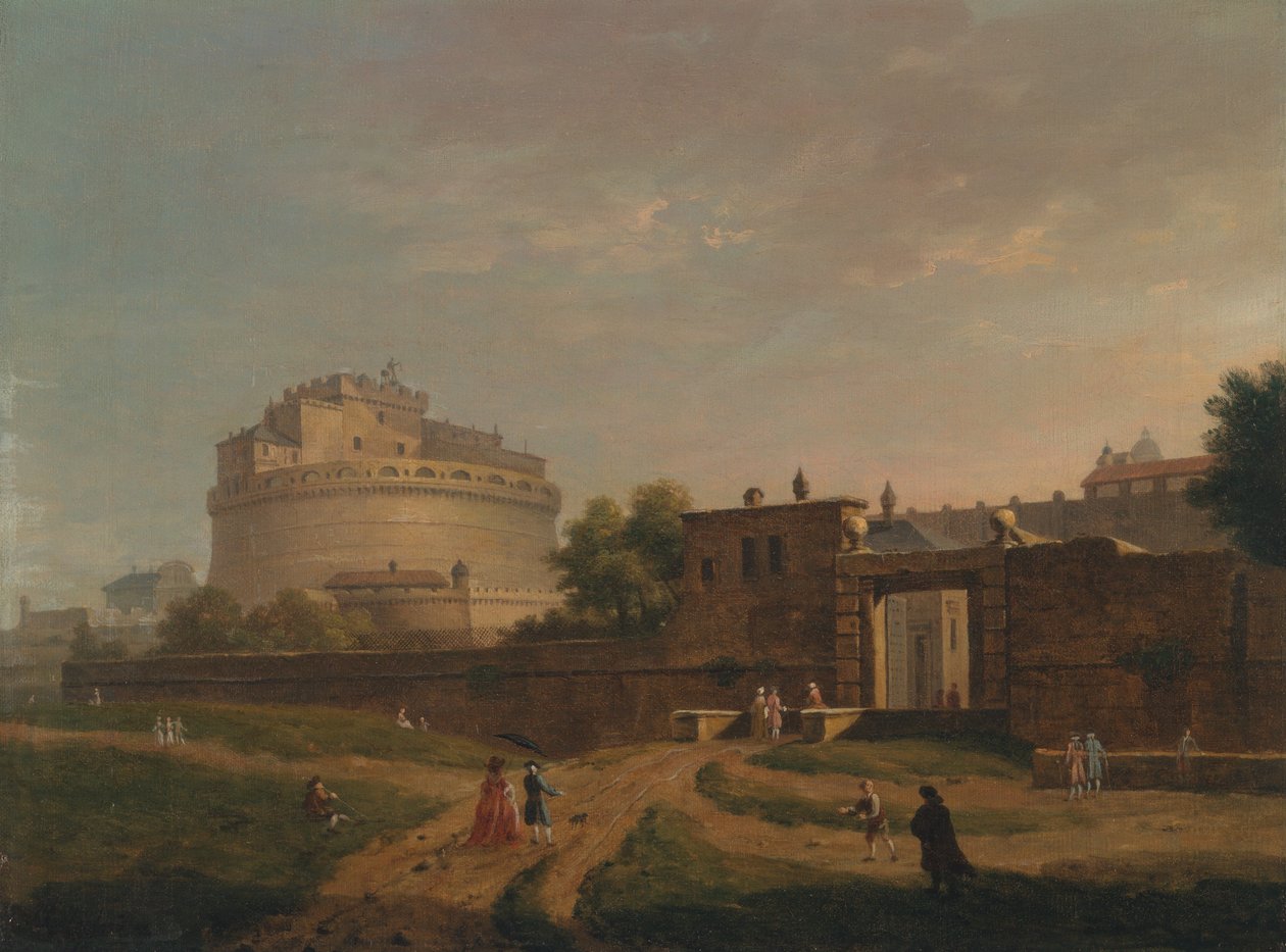 Castel Sant Angelo, Roma av John Inigo Richards