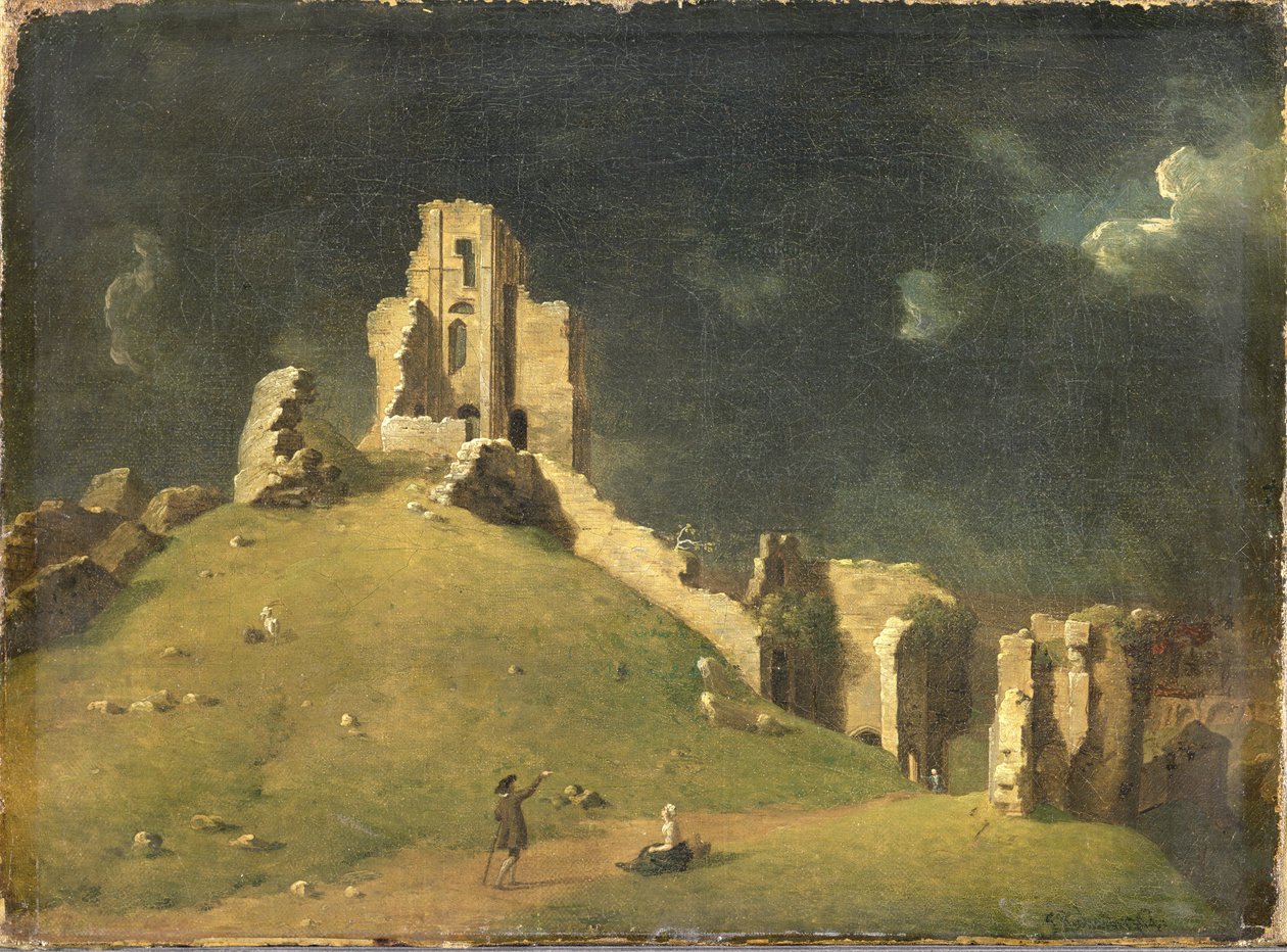Corfe Castle, Dorset av John Inigo Richards