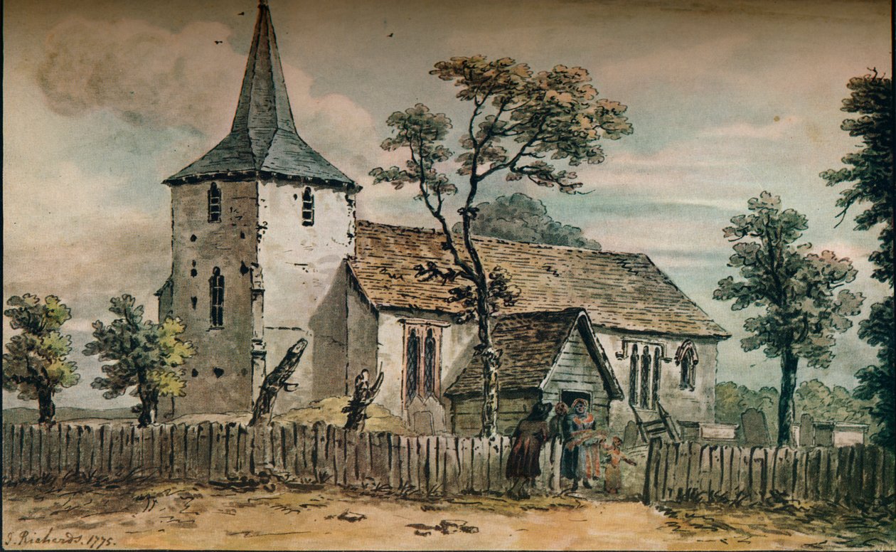 Downe Church, Kent, 1775 av John Inigo Richards