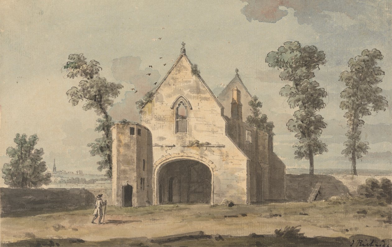 Maxstoke Priory, Warwickshire av John Inigo Richards