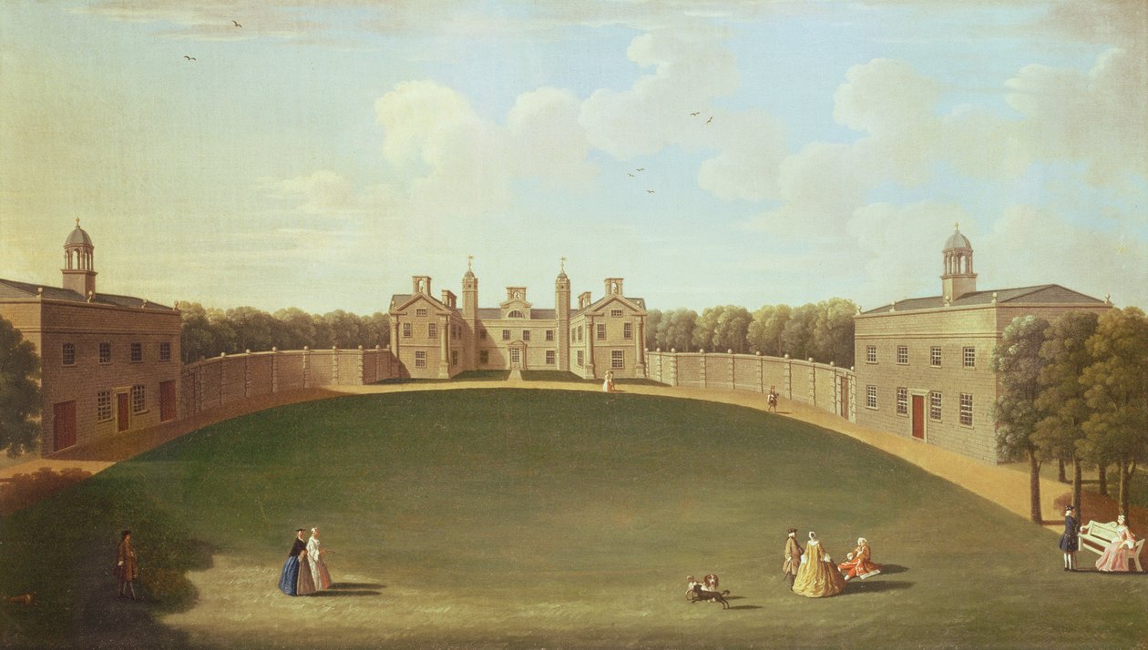 Morville Hall, Shropshire av John Inigo Richards