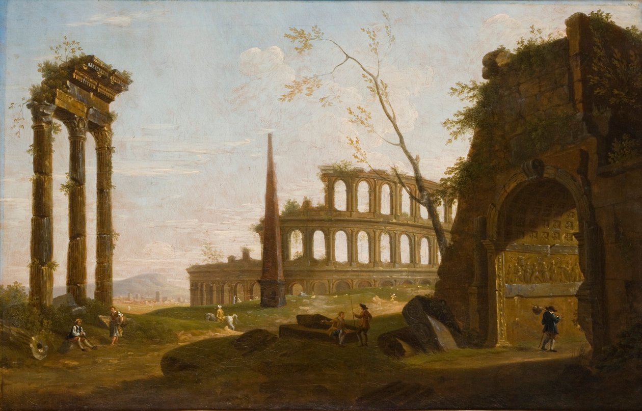 Roman Capriccio, 1756 av John Inigo Richards