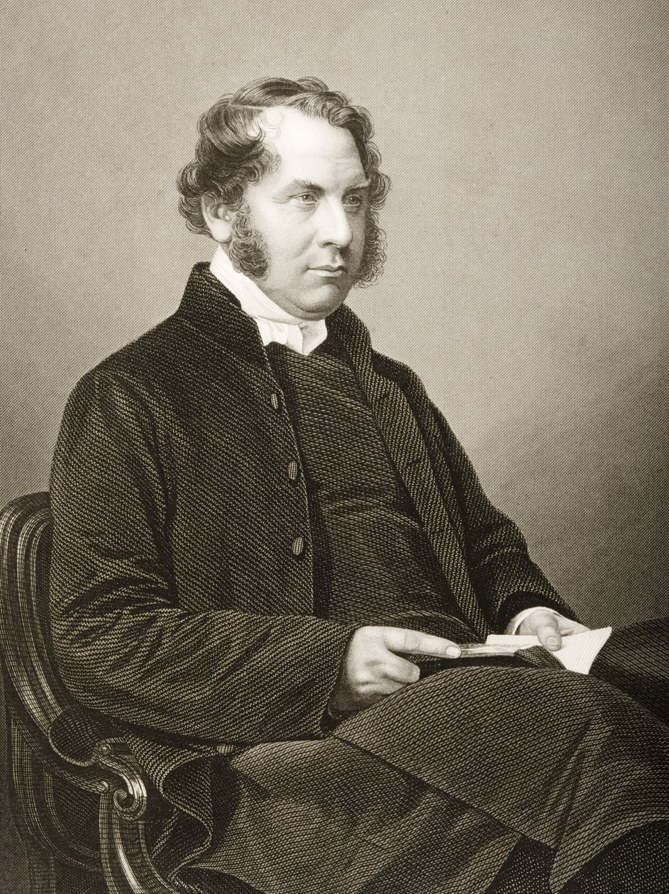 Henry Montagu Villiers (1813-61) gravert av D.J. Pund fra et fotografi, fra 