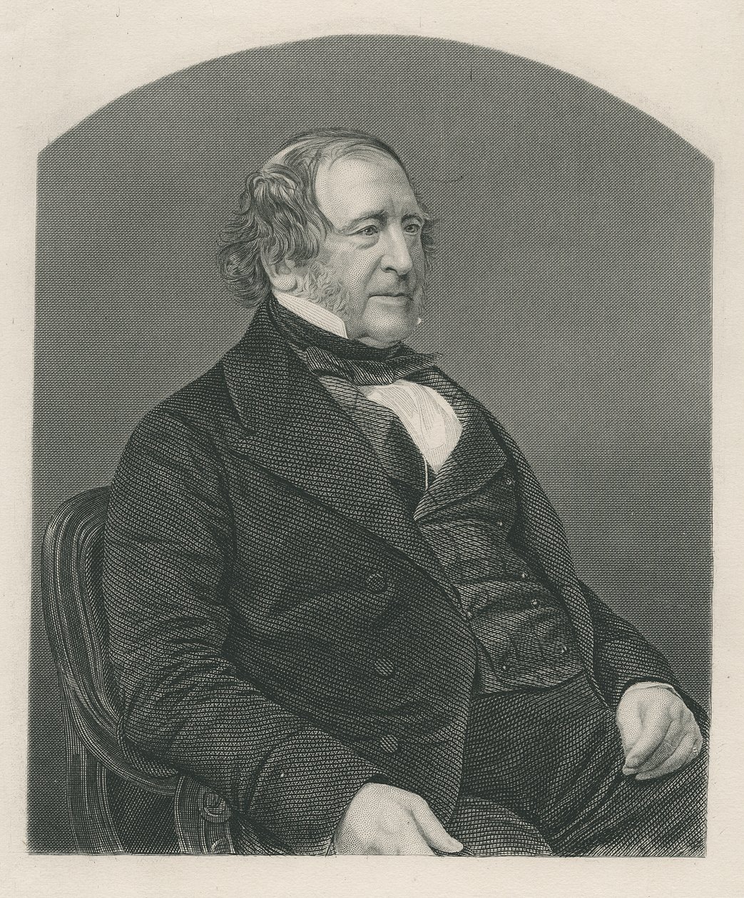 John Campbell, 1. baron Campbell av St. Andrews, gravert av D.J. Pund fra et fotografi, fra 