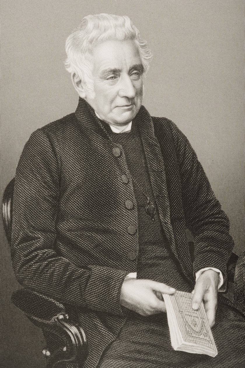 John Lonsdale (1788-1867) gravert av D.J. Pund fra et fotografi, fra 