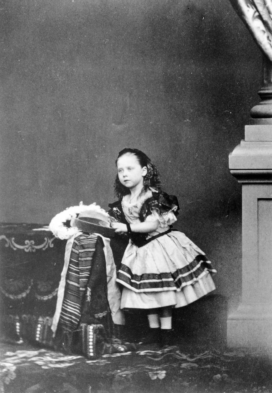Prinsesse Beatrice, 1861 av John Jabez Edwin Paisley Mayall