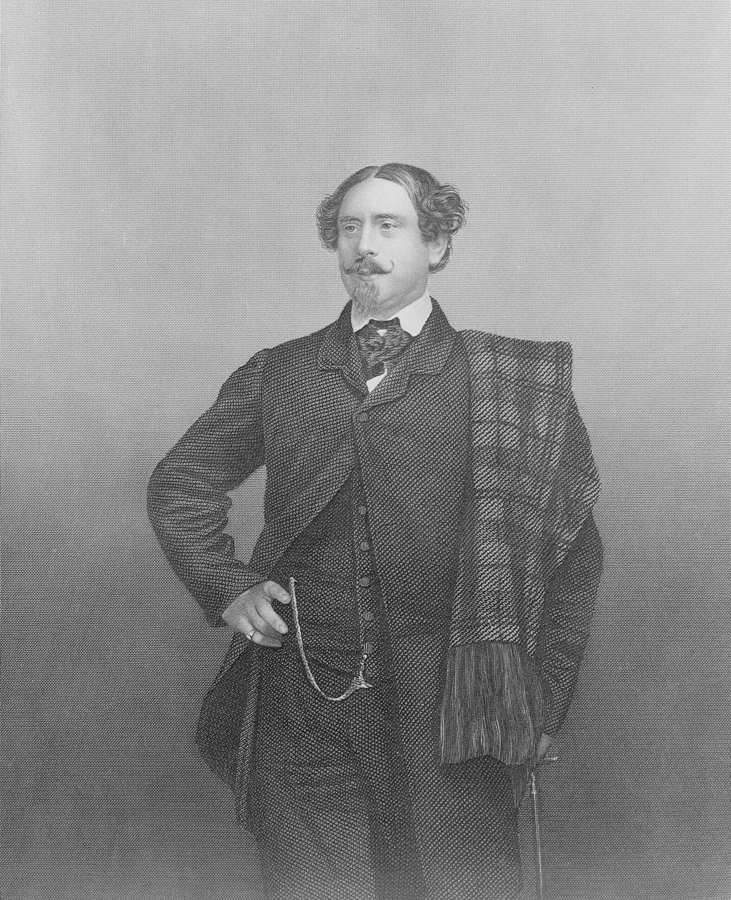 William Harrison, fra 'The Drawing-Room Portrait Gallery of Eminent Personages', 1861 (stålgravering) av John Jabez Edwin Paisley Mayall