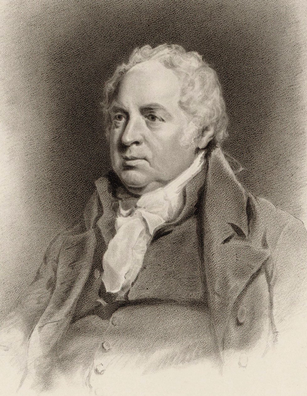 Portrett av fiolinisten og komponisten William Shield 1748-1829, 1822. av John Jackson