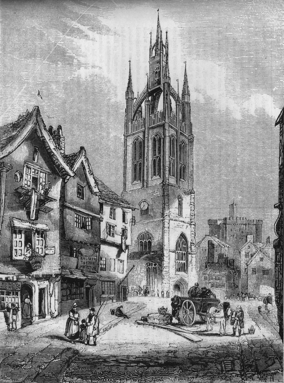 St. Nicholas Church, Newcastle-upon-Tyne, 1845 av John Jackson