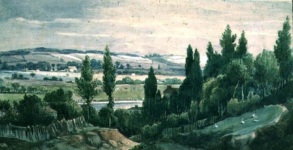 Hampstead Heath av John James Chalon
