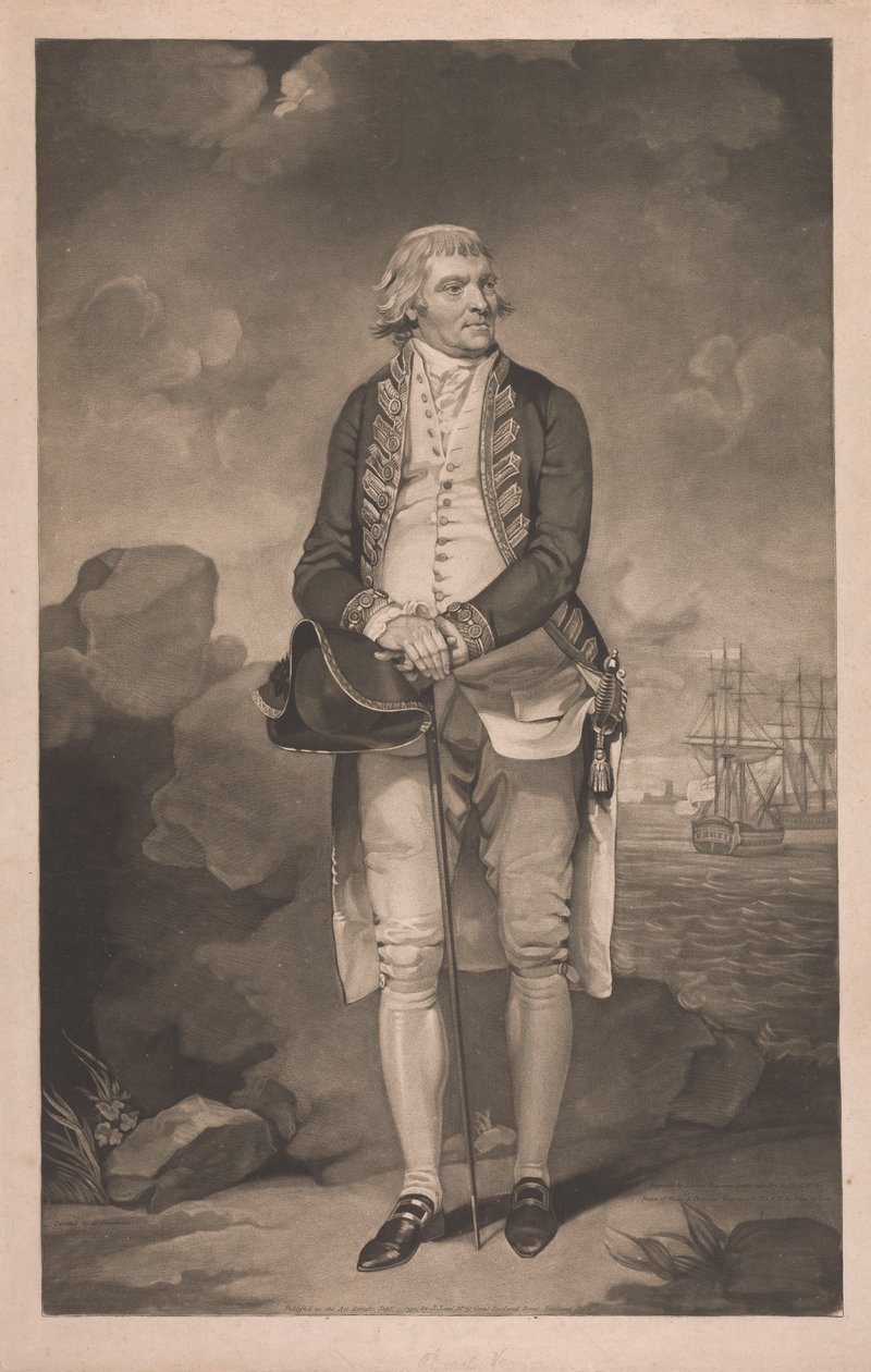 Admiral Edward Vernon av John Jones