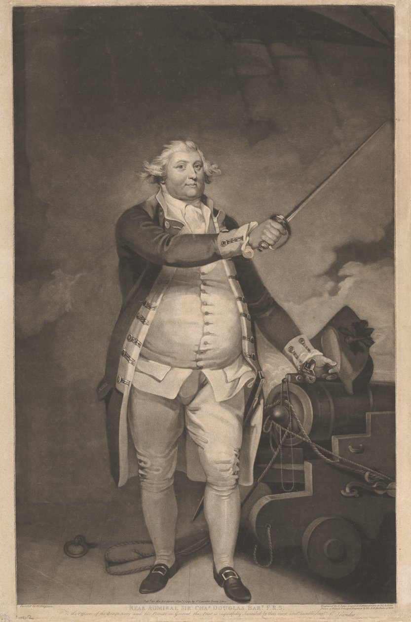 Kontreadmiral Sir Charles Douglas av John Jones