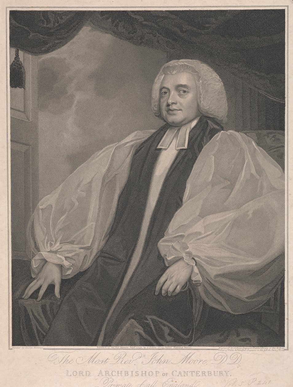 Pastor John Moore, Lord erkebiskop av Canterbury av John Jones
