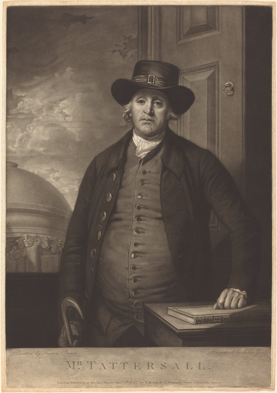 Richard Tattersall av John Jones after Thomas Beach