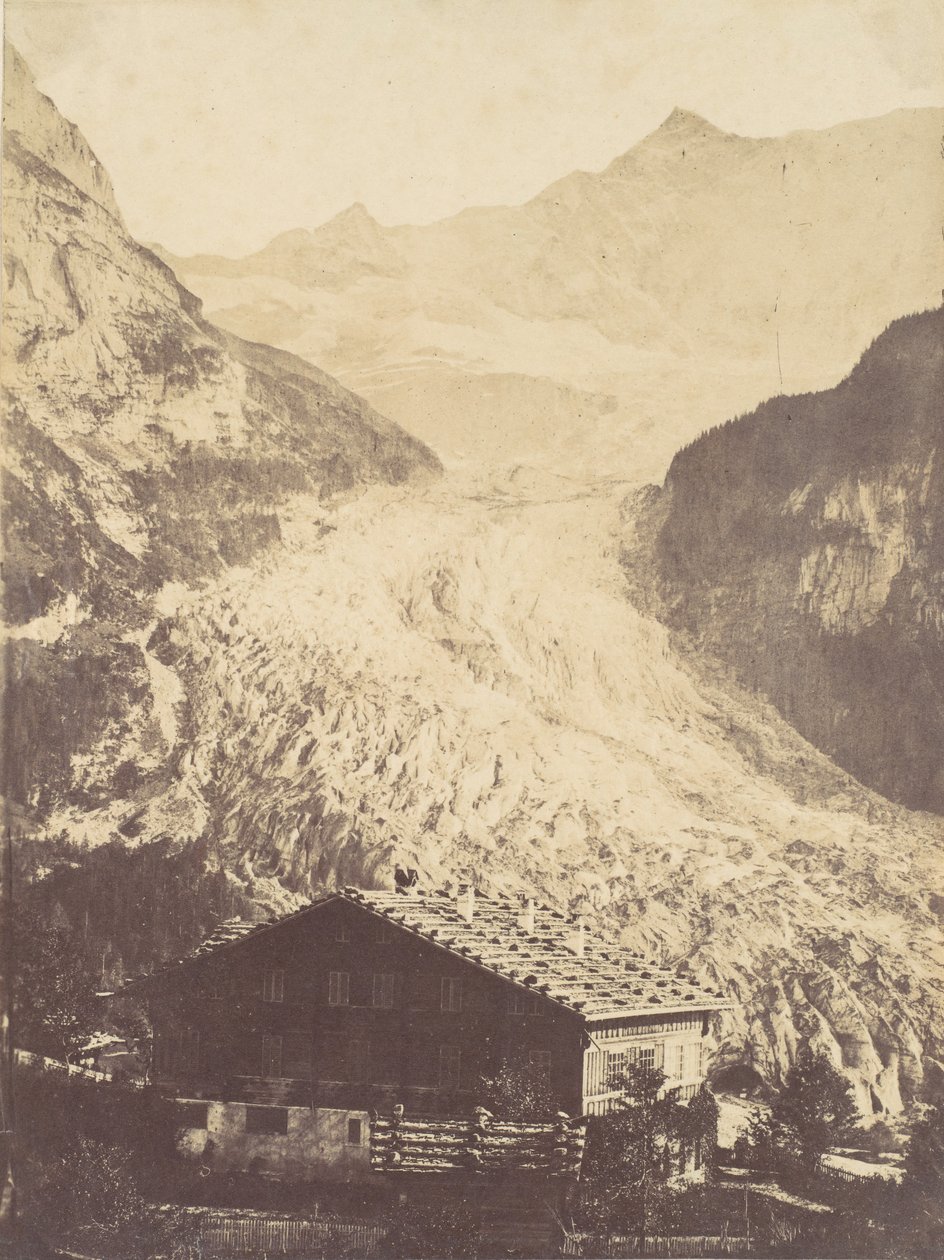 Den sveitsiske isbreen, 1850-tallet. av John Joscelyn Coghill