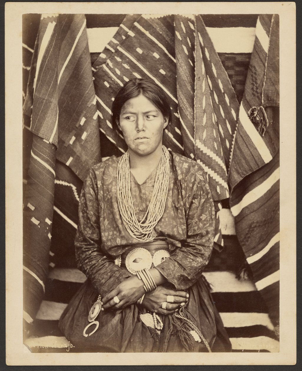 En navajo av John K. Hillers