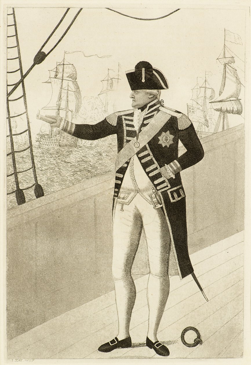 Admiral Duncan på Quarter Deck av John Kay