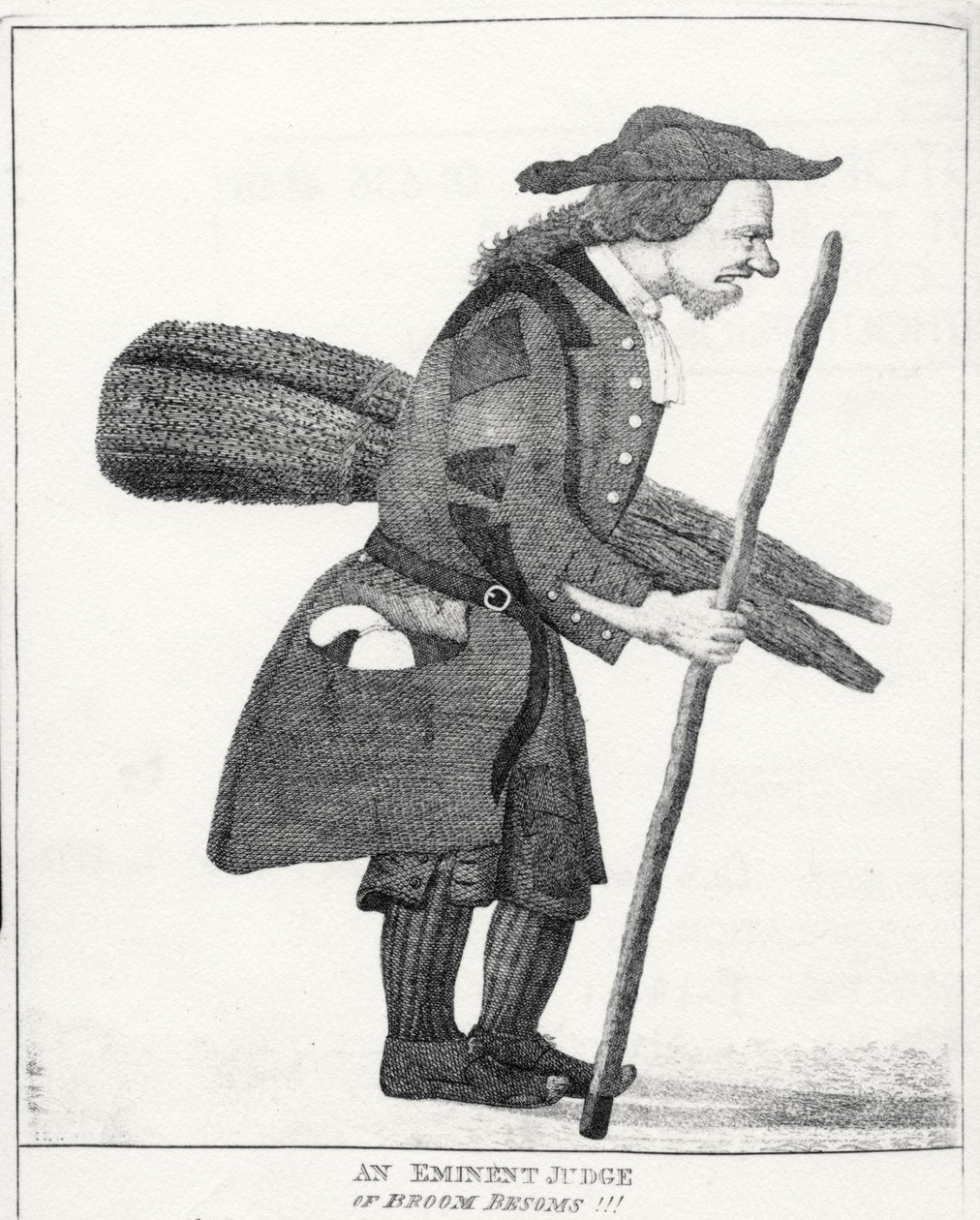En eminent dommer av Broom Besoms!! 1805 av John Kay