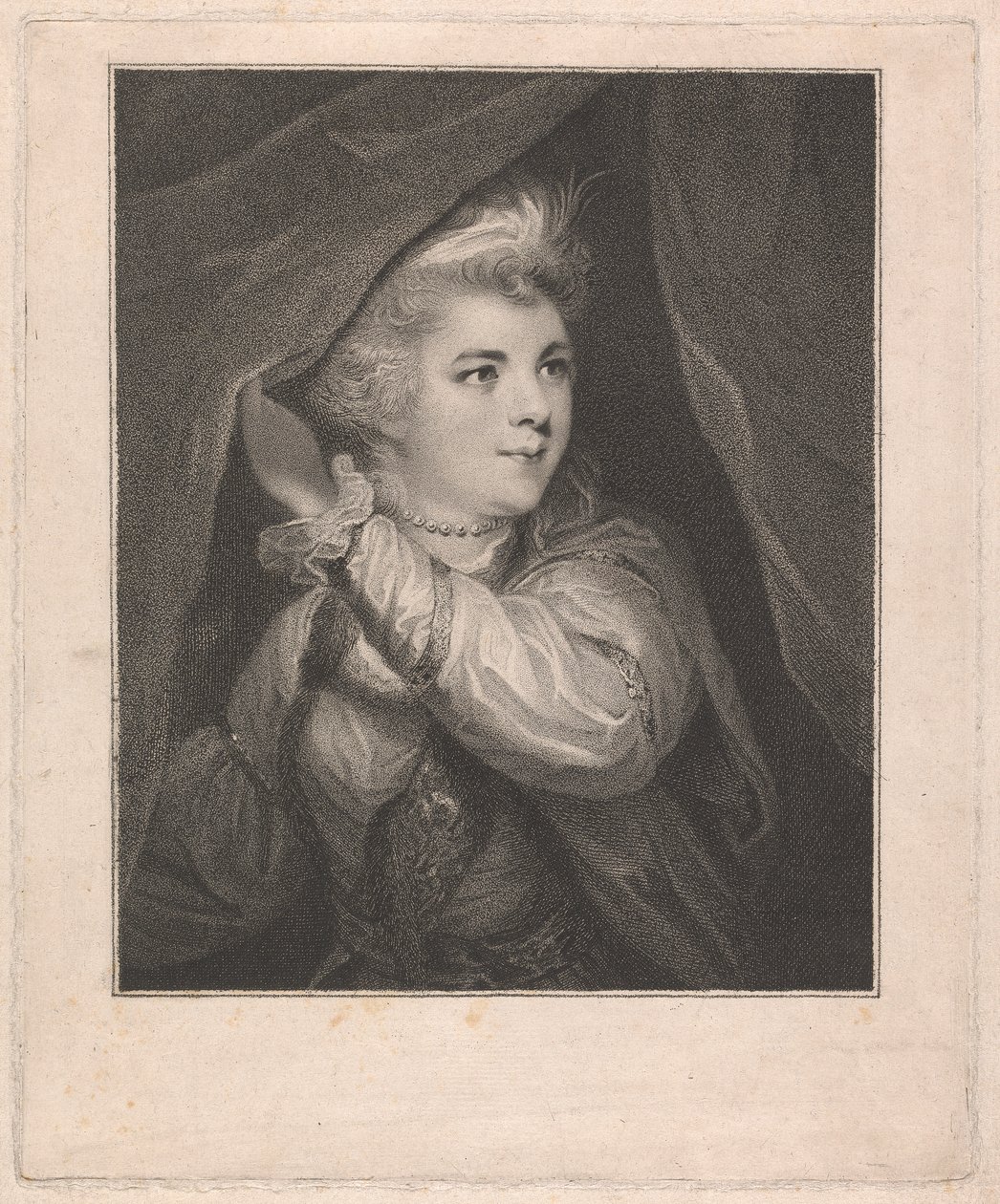 Mrs. Abington som "Roxana" av John Keyse Sherwin