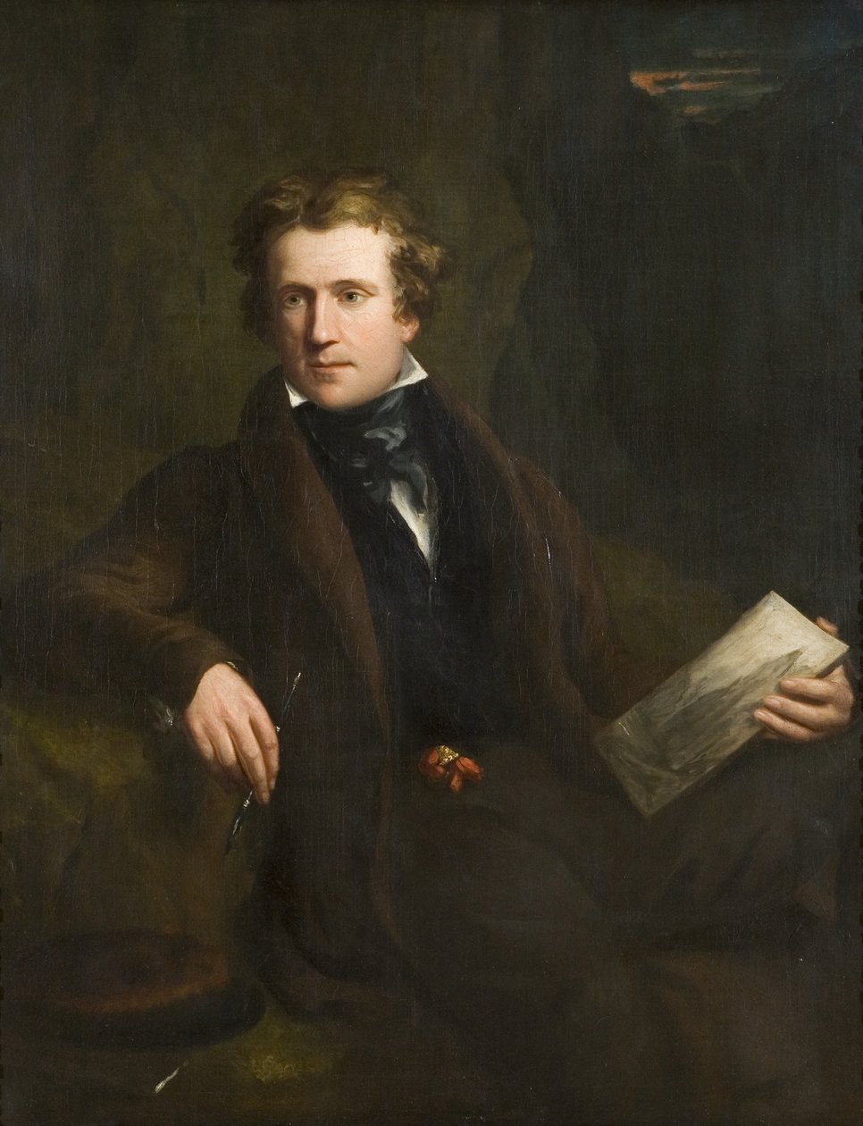 Portrett av Francis Danby av John King
