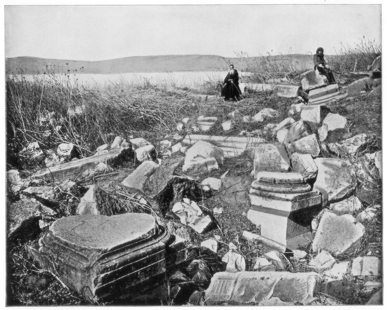 Kapernaum, Galilea, Palestina, slutten av 1800-tallet av John L. Stoddard