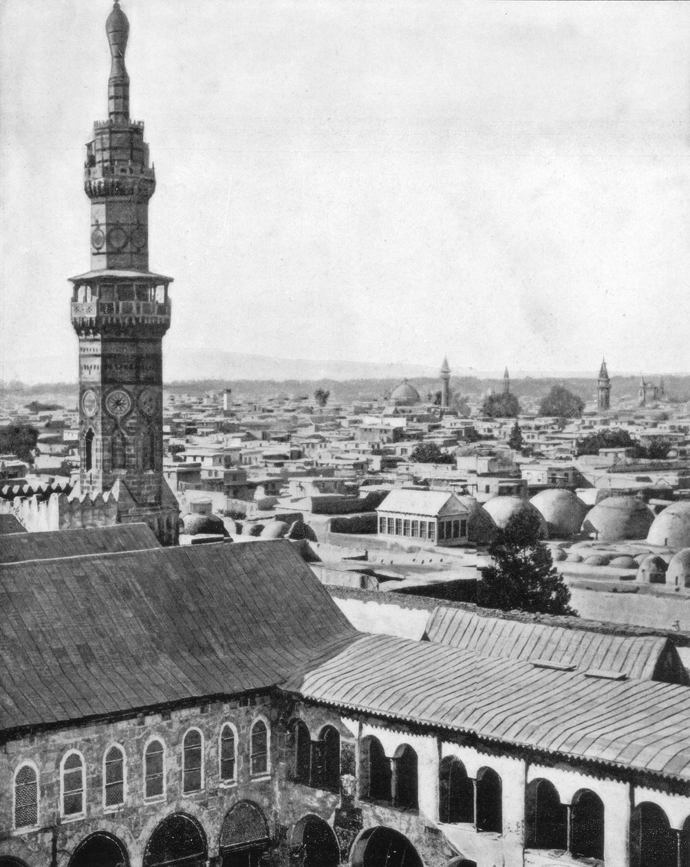Damaskus, Syria, slutten av 1800-tallet av John L. Stoddard
