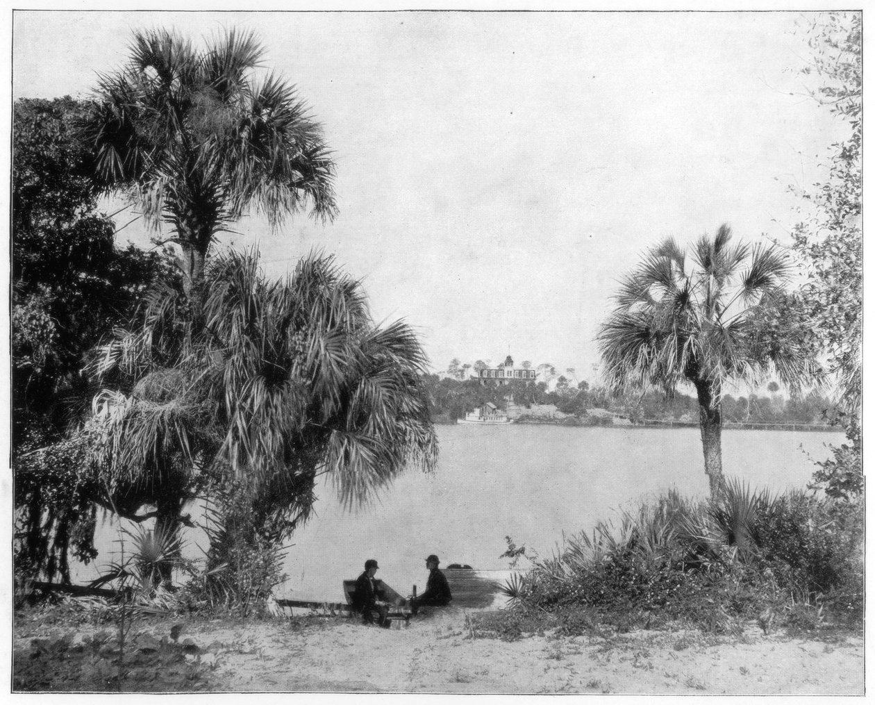 Indian River, Florida, sent på 1800-tallet av John L. Stoddard