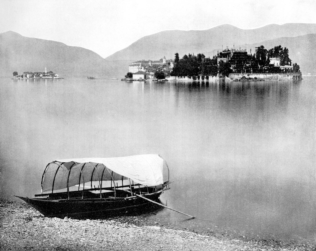 Lago Maggiore, Isola Bella, Italia, 1893. av John L. Stoddard