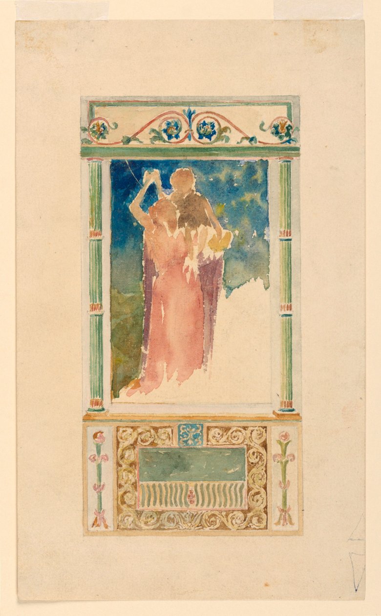 Design for et minnevindu av John La Farge