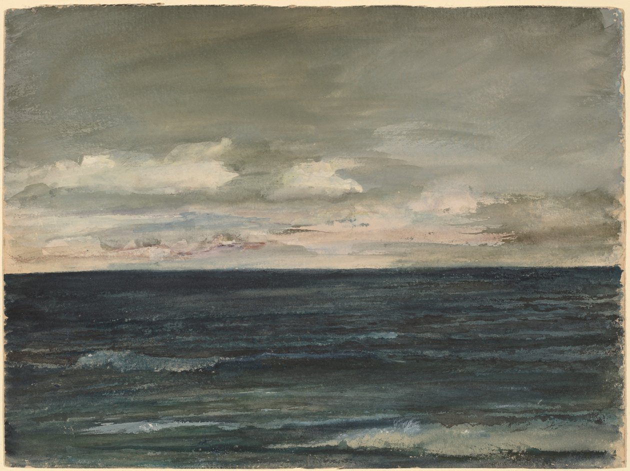 Leksjonsstudie på Jersey Coast av John La Farge