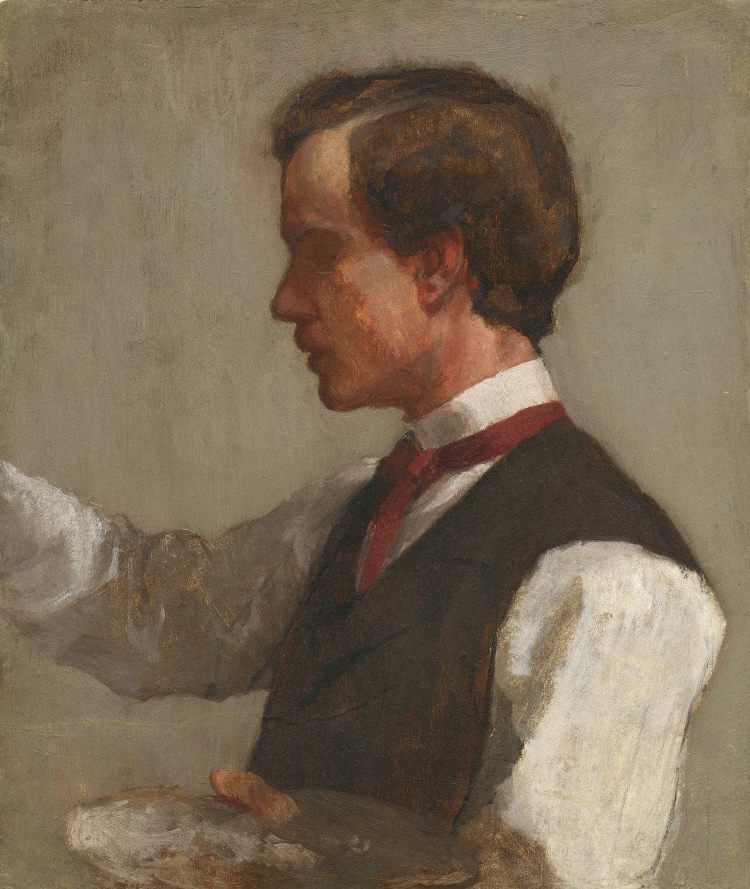 William James, ca. 1859. av John La Farge