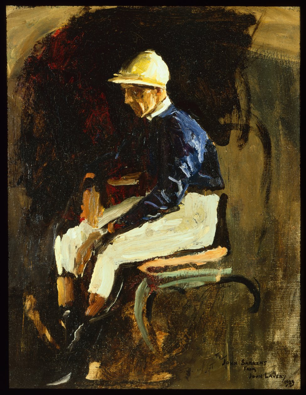 Joe Childs, Rothschilds jockey av John Lavery
