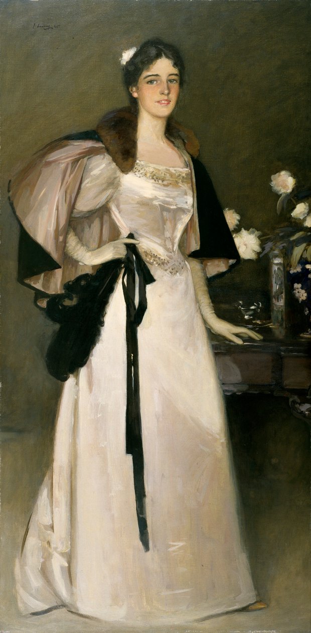 Portrett av frøken Mary Burrell av John Lavery