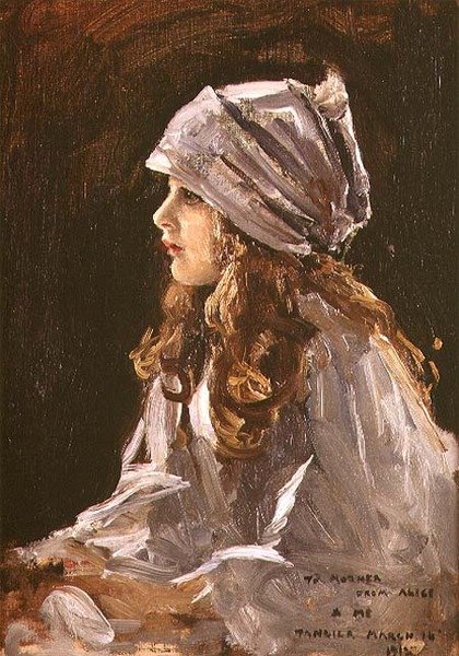 Portrett av kunstnerens datter, Alice av John Lavery