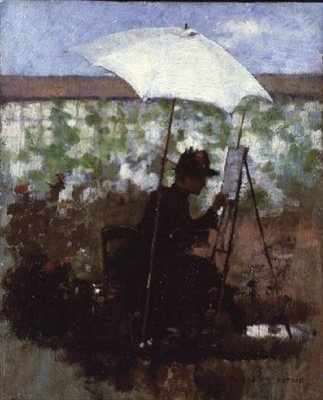 Studie for "En elev av meg" av John Lavery