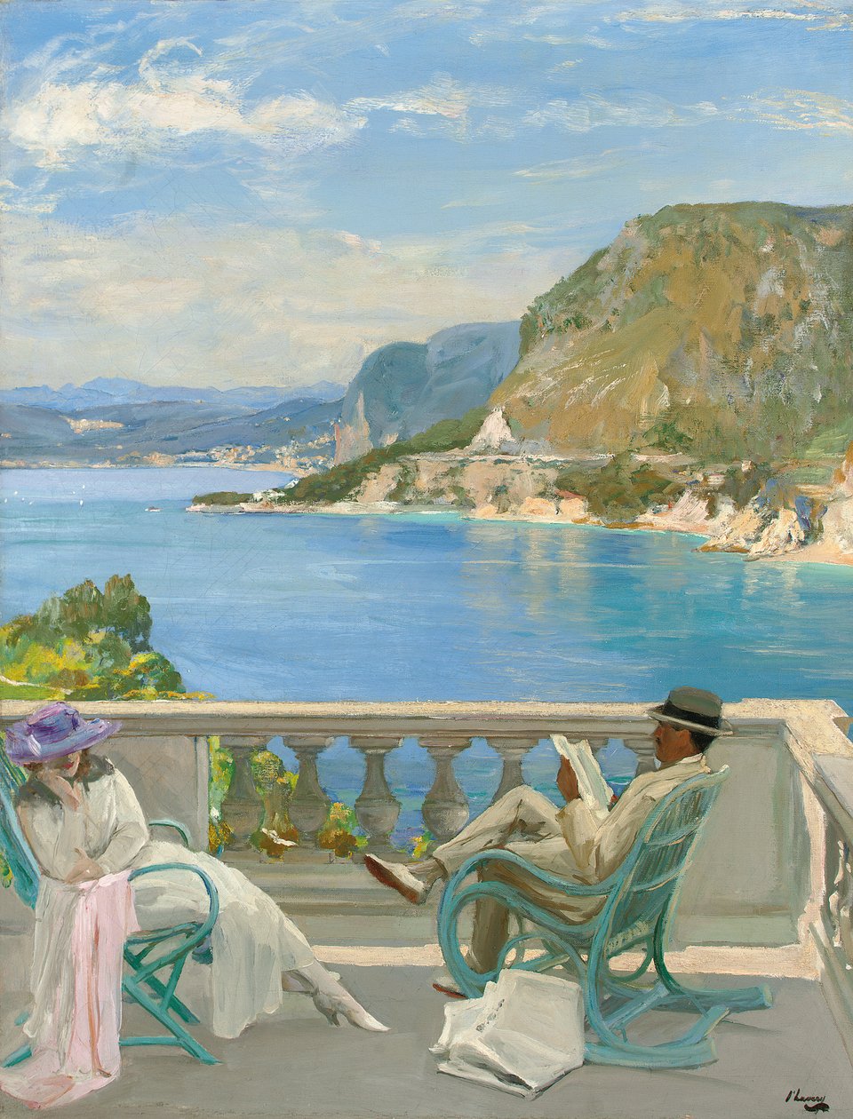 Bryllupsreisen av John Lavery