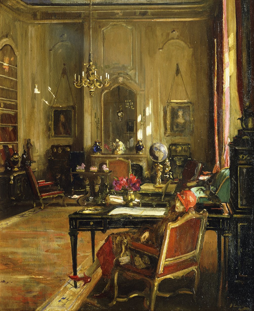 Den røde hatten av John Lavery