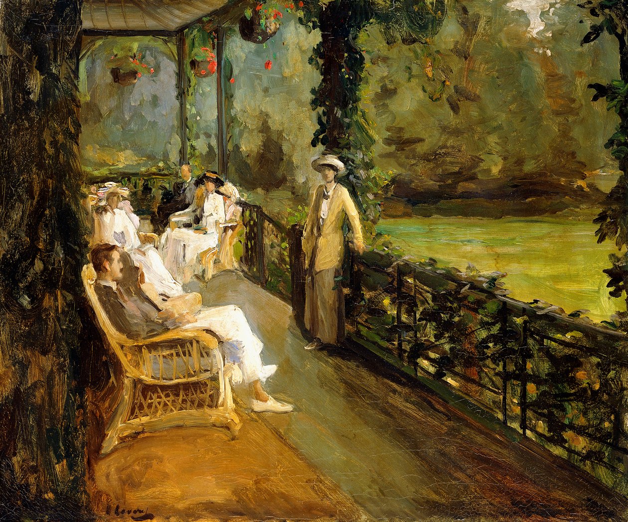 Verandaen av John Lavery