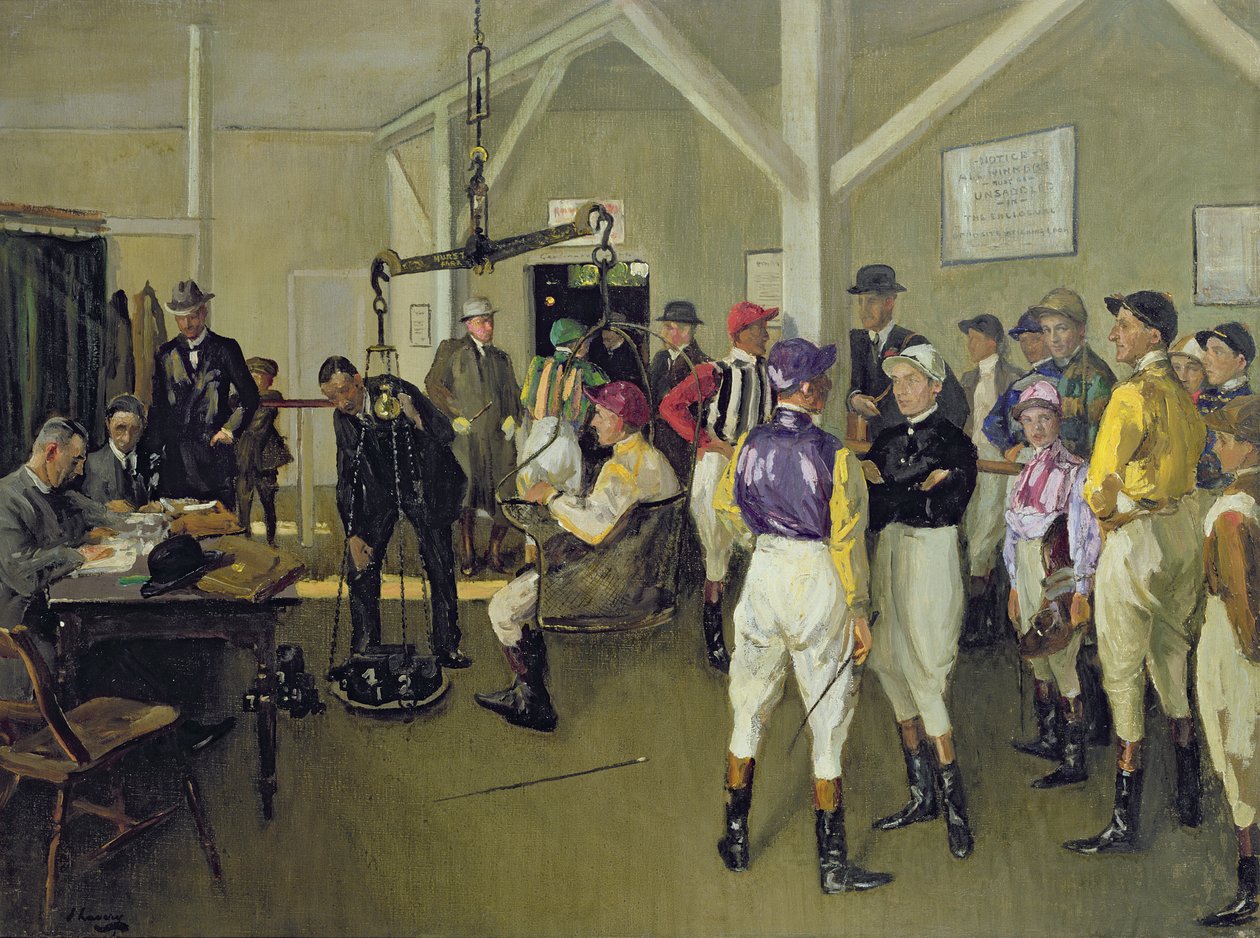 Innveiingsrommet, Hurst Park av John Lavery
