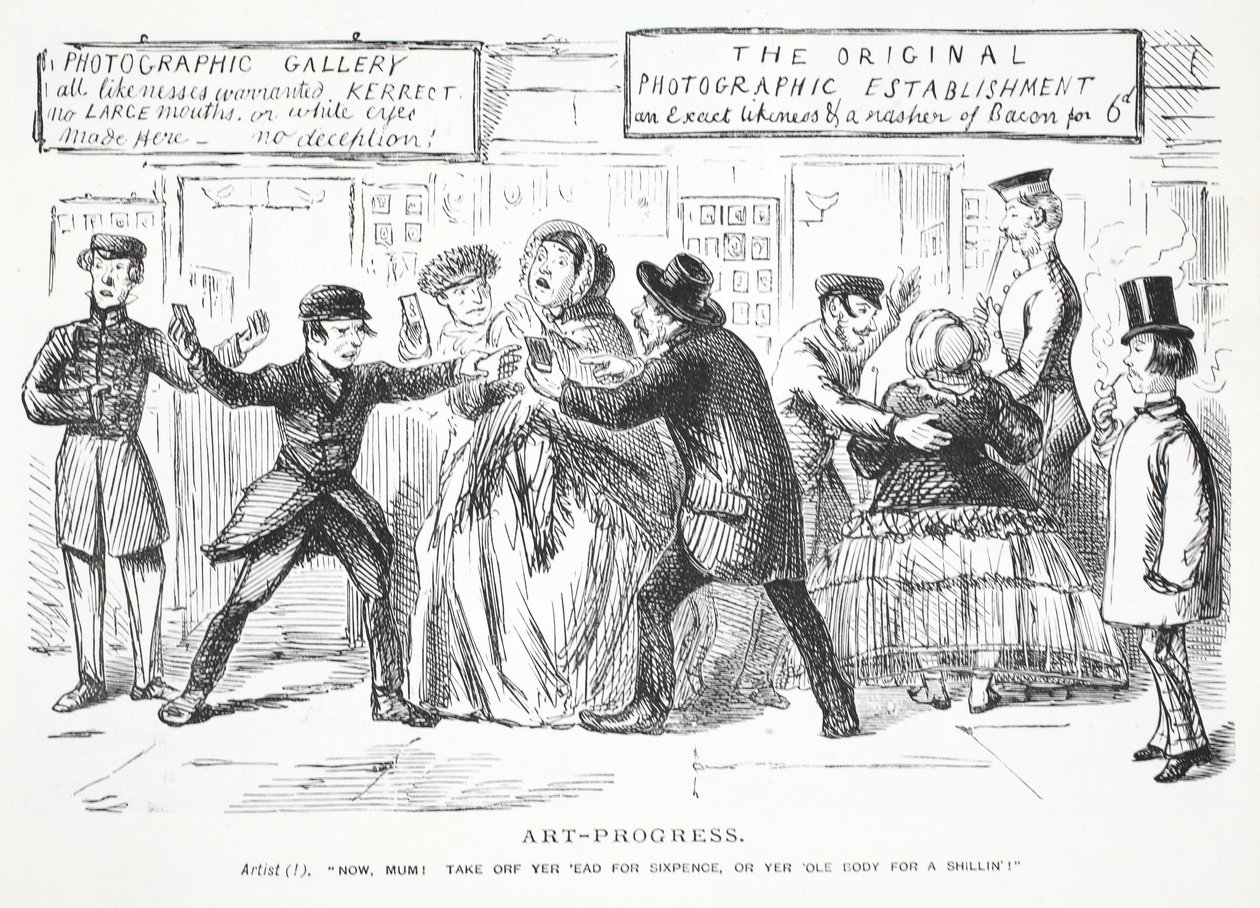 Kunst-fremskritt av John Leech