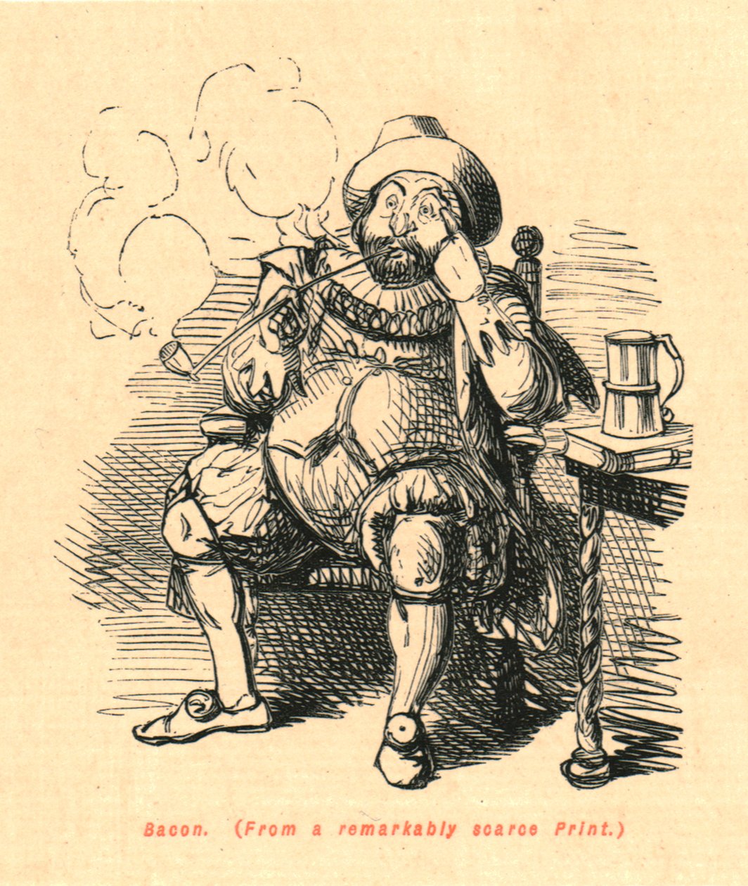 Bacon. Fra et bemerkelsesverdig lite trykk., 1897. av John Leech
