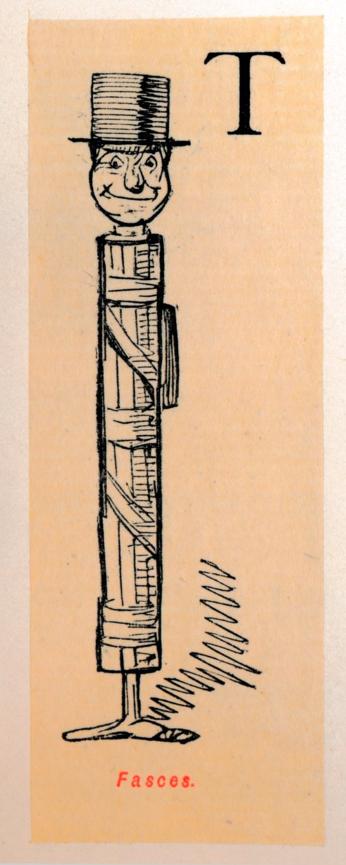 Fascès, 1852 av John Leech