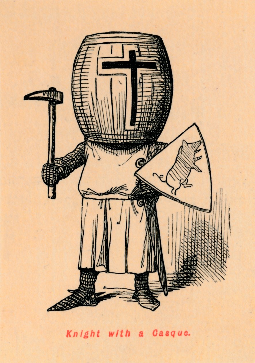 Ridder med en Casque, c1860, c1860 av John Leech