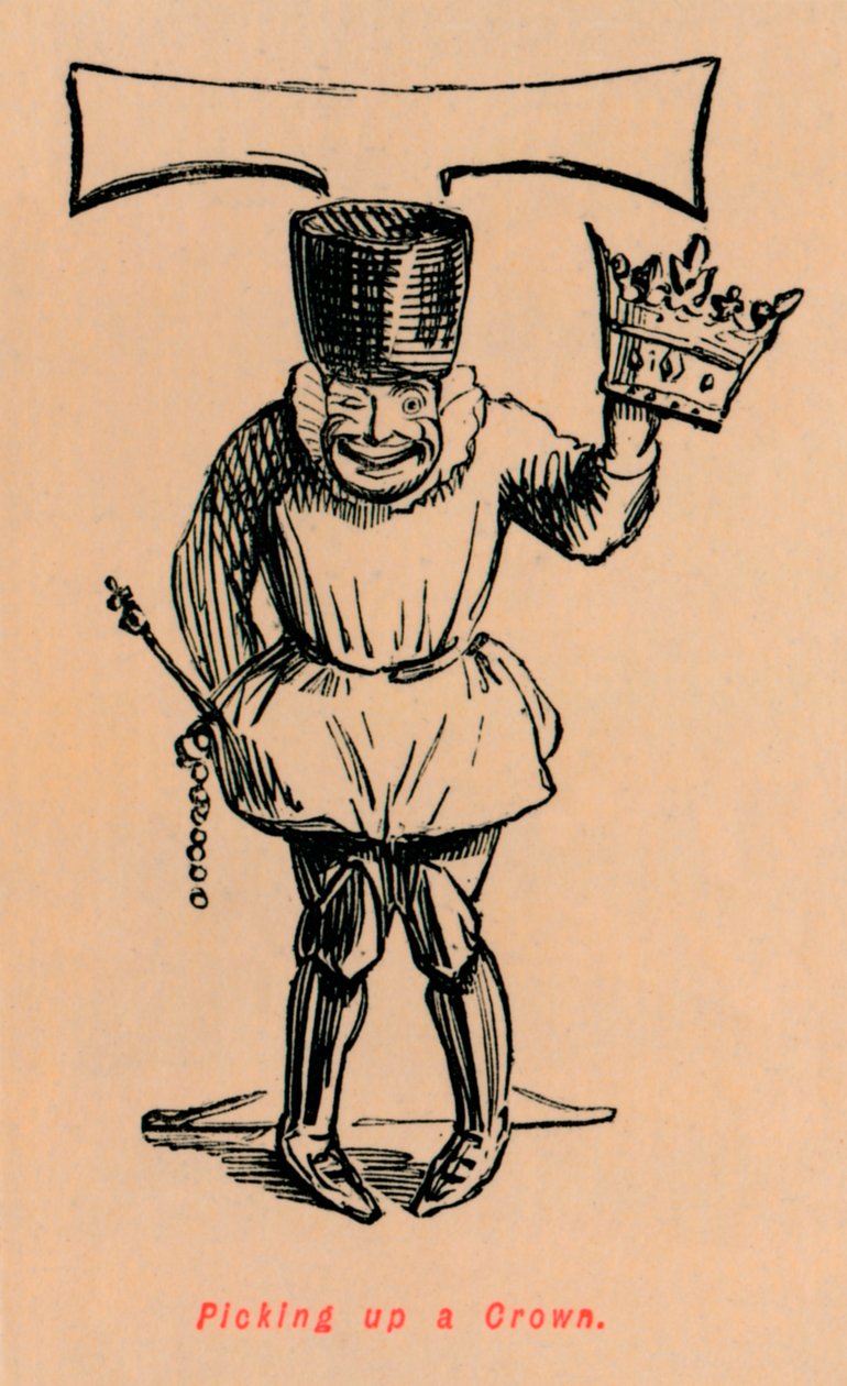 Picking up a Crown, c1860, c1860 av John Leech
